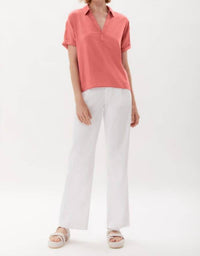 Ecru - New Hutton Garmet Dyed Pullover Top