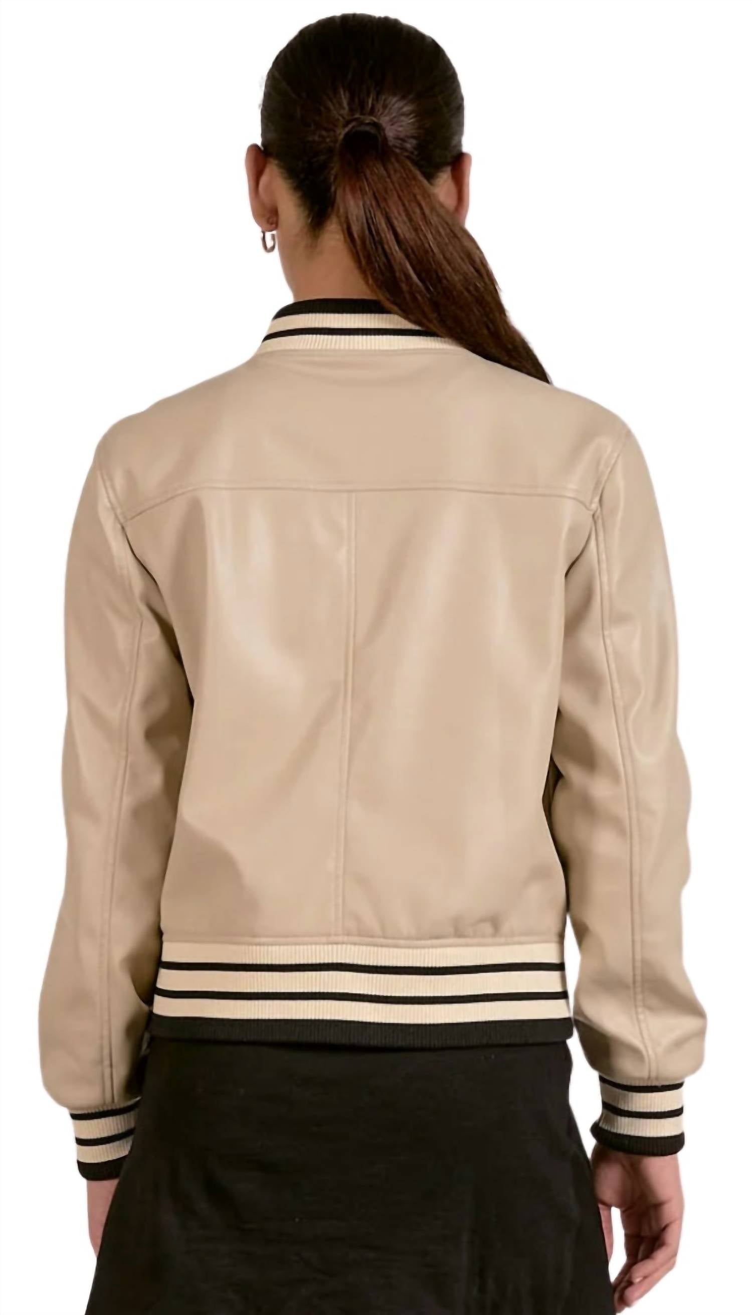 Elan - Bomber Jacket With Trim