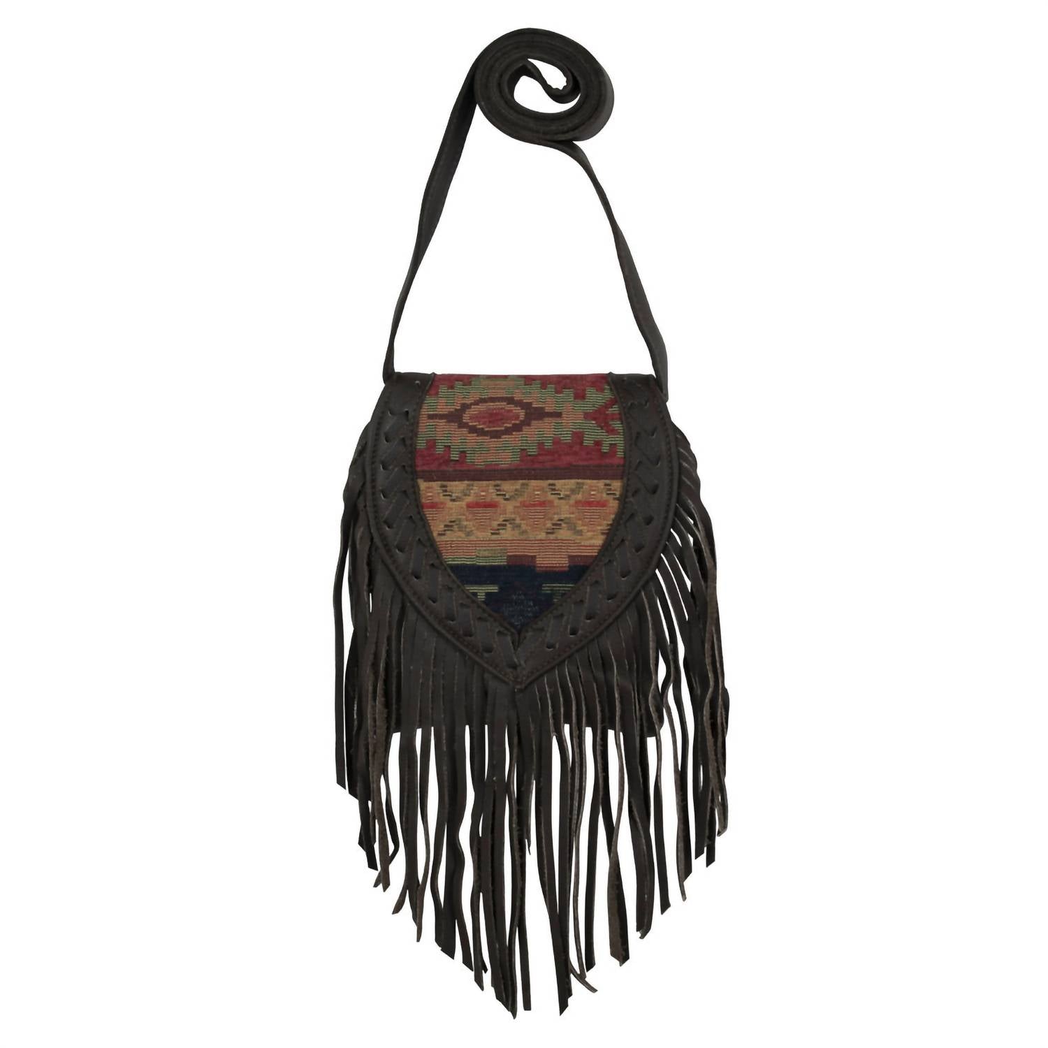 American West - Fringed Cowgirl Crossbody Bag