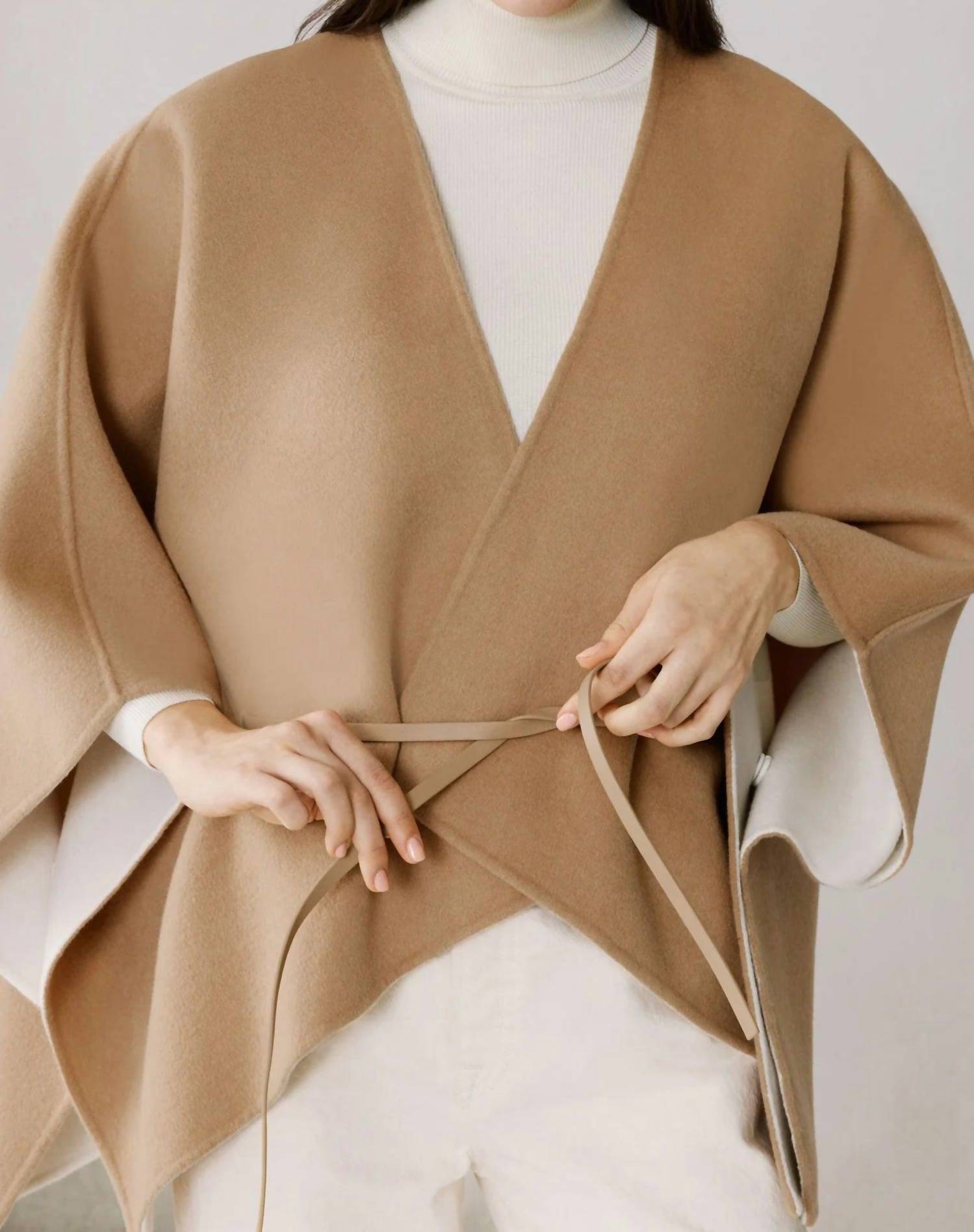 Soia&Kyo - GENEVA Double Face Wool Cape
