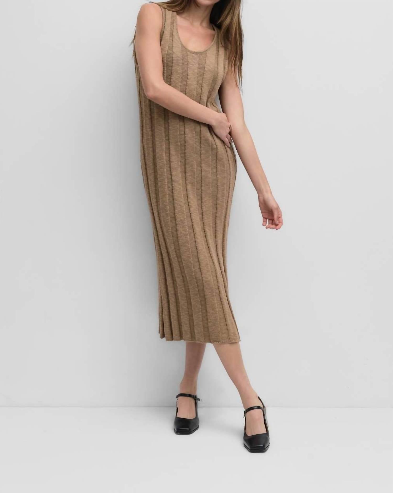 Mod Ref - Heavyweight Ribbed Tank Dress