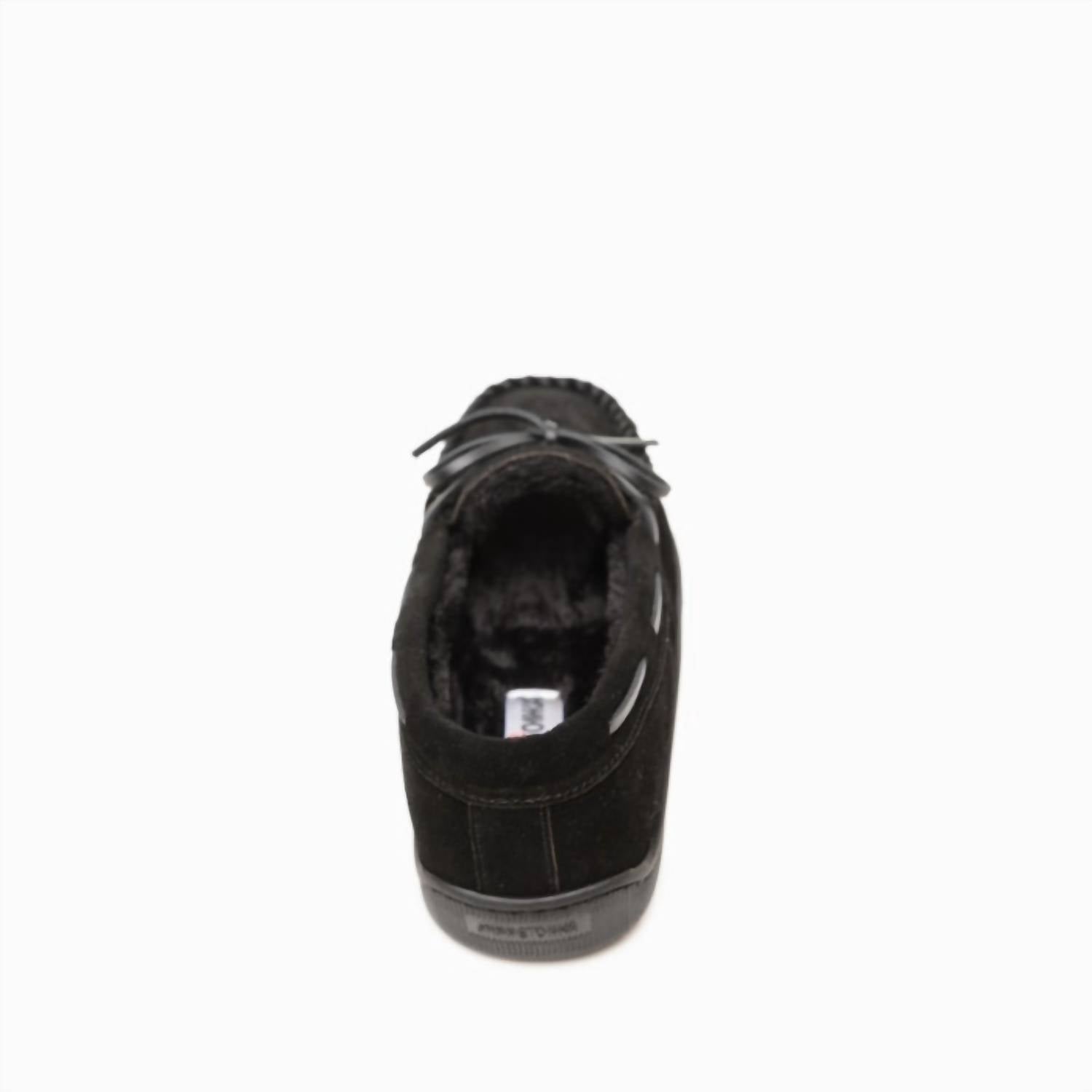 Minnetonka - Men's Pile Lined Hardsole Moccasins