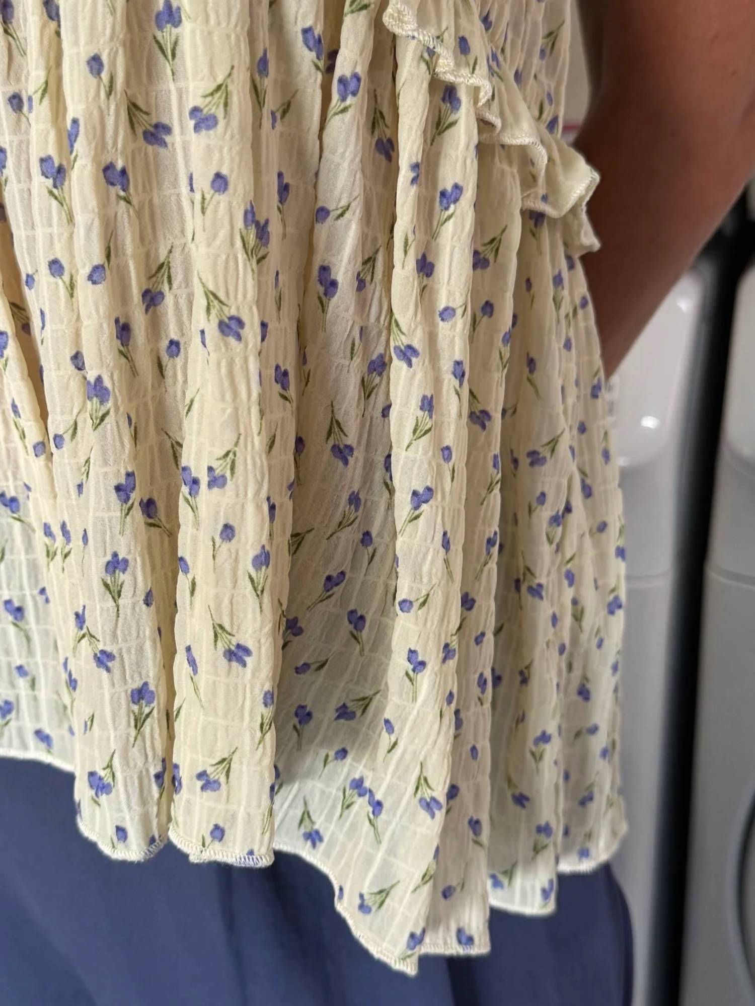 By Together - Ruffled Print Tank Top