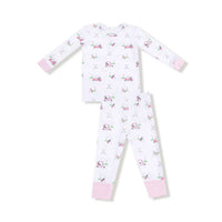 ANGEL DEAR Girls Golf Cart Long Sleeve Lounge Set in pink - item