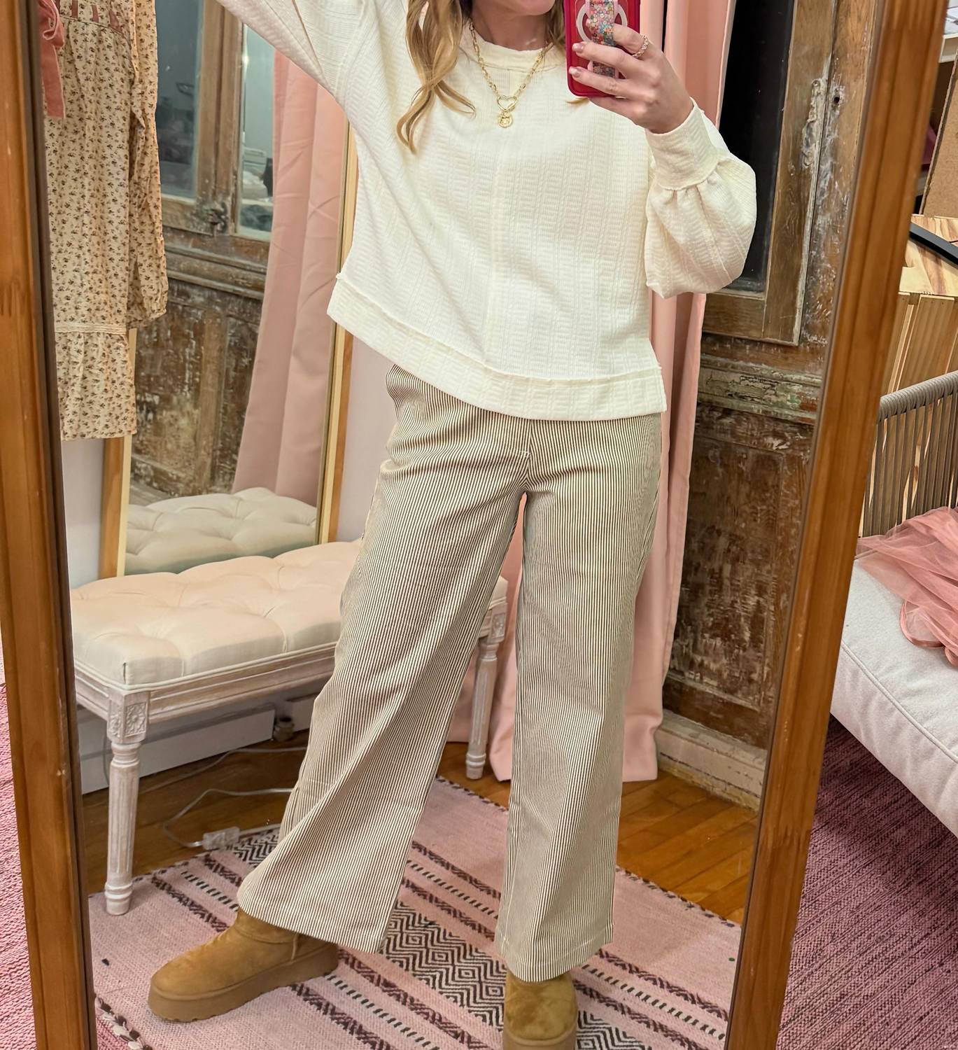 Wishlist - Striped Wide Leg Pants