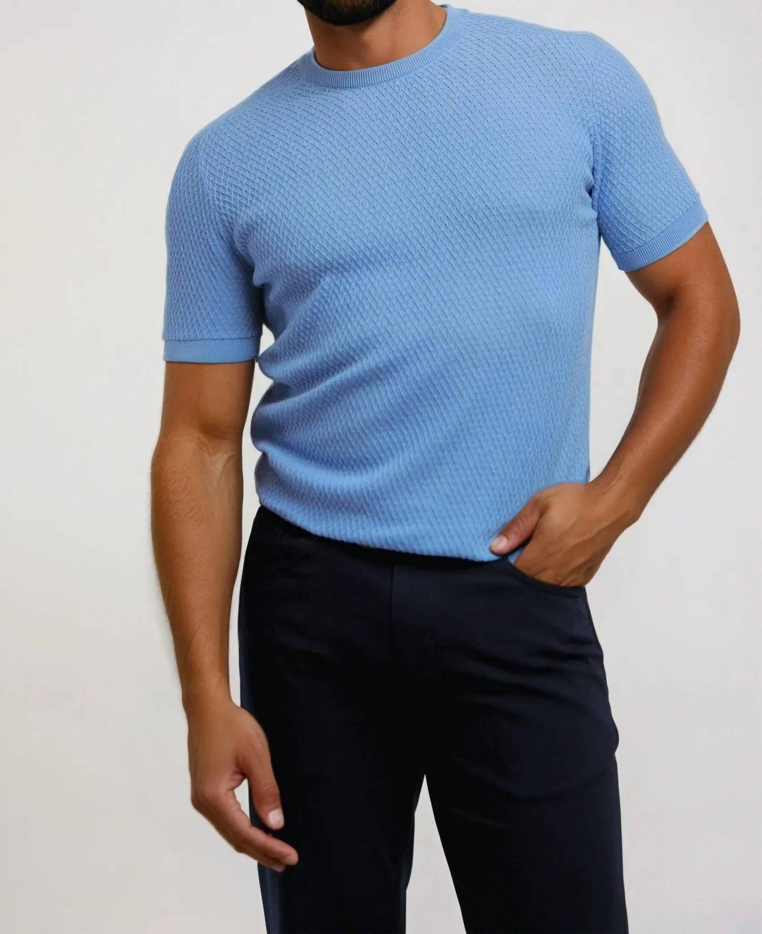 7 Downie St. - Monaco Short Sleeve Knit Top - Plus