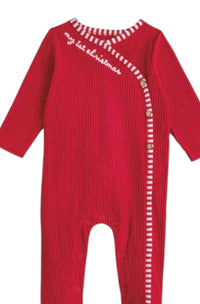 Mudpie - Kids My First Christmas Sleeper Onesie