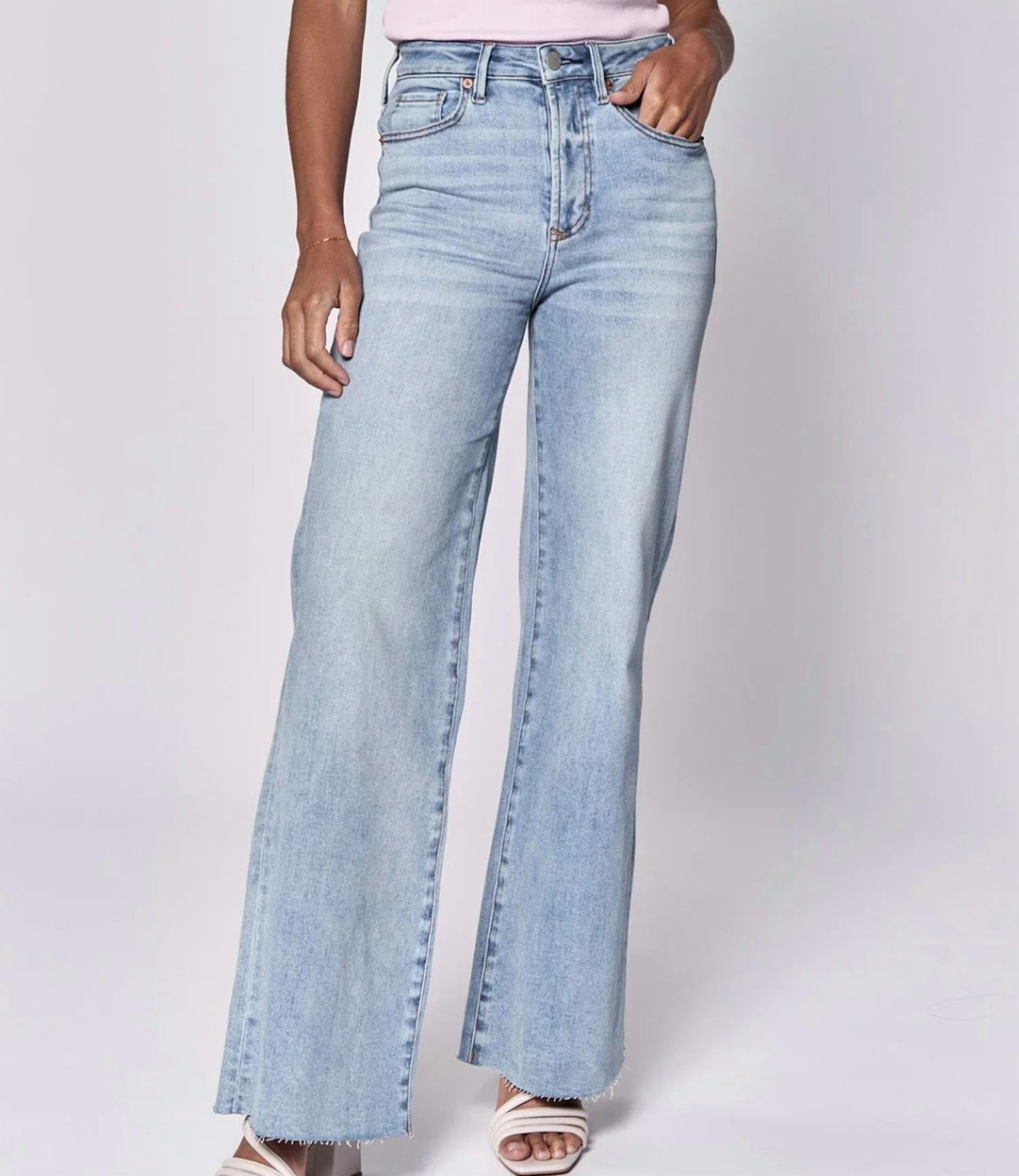 Dear John Denim - Fiona High Rise Wide Leg Jeans