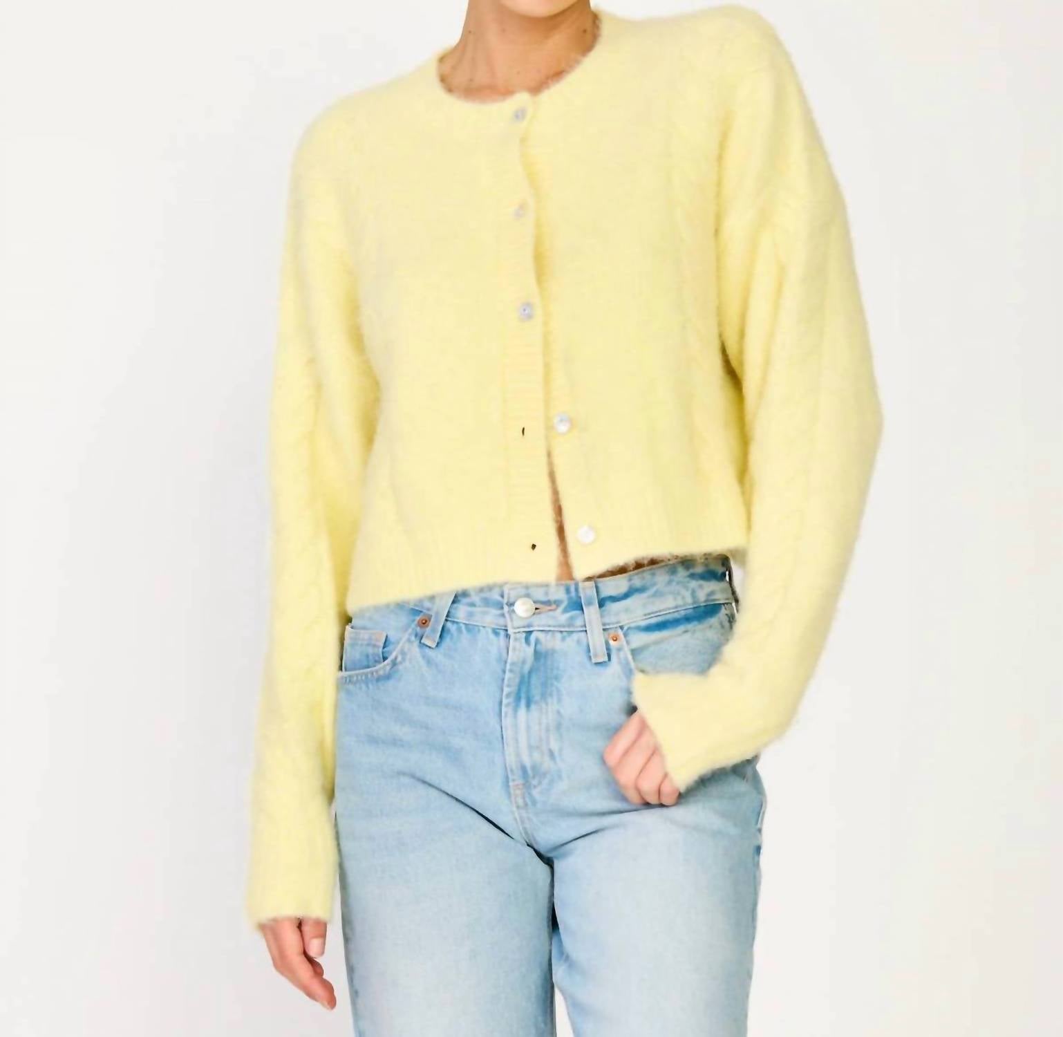 Line And Dot - Buttercup Long Sleeve Cardigan
