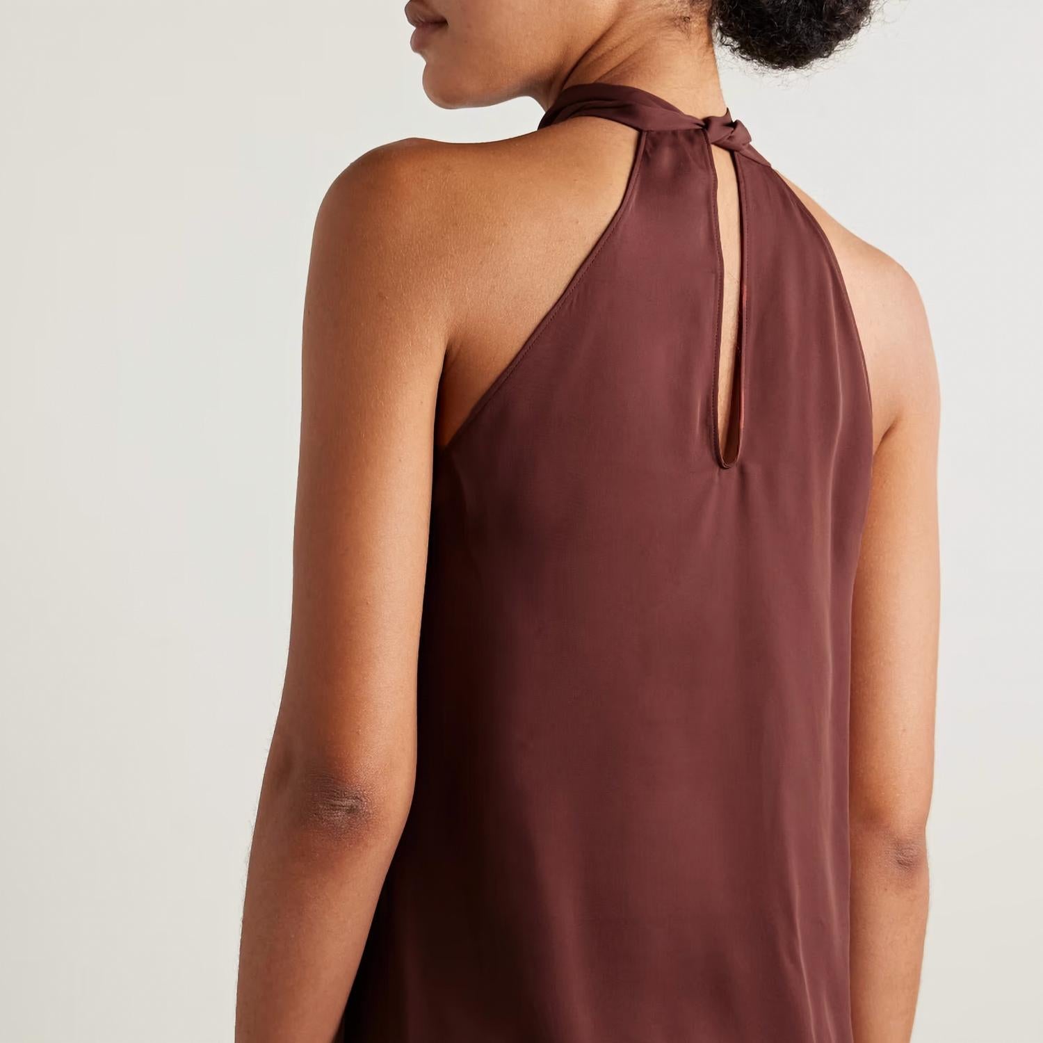 Nili Lotan - Women's Alla Silk Halter Top