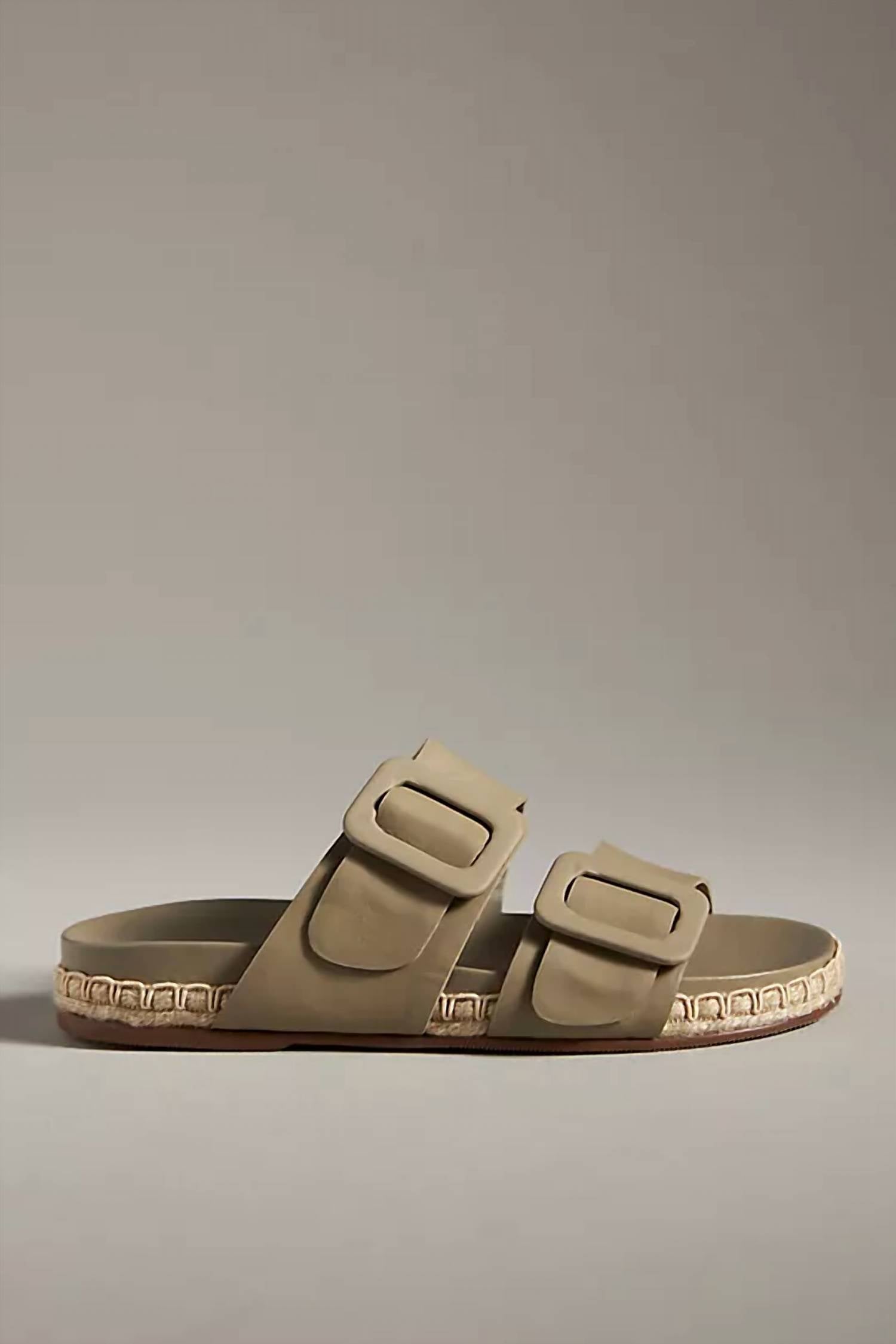 Kaanas - Women's Tumbes Leather Pool Slide