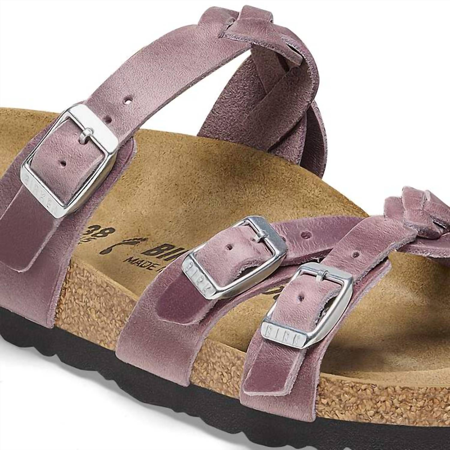 Birkenstock - Women's Franca Braided Oiled Leather Sandals