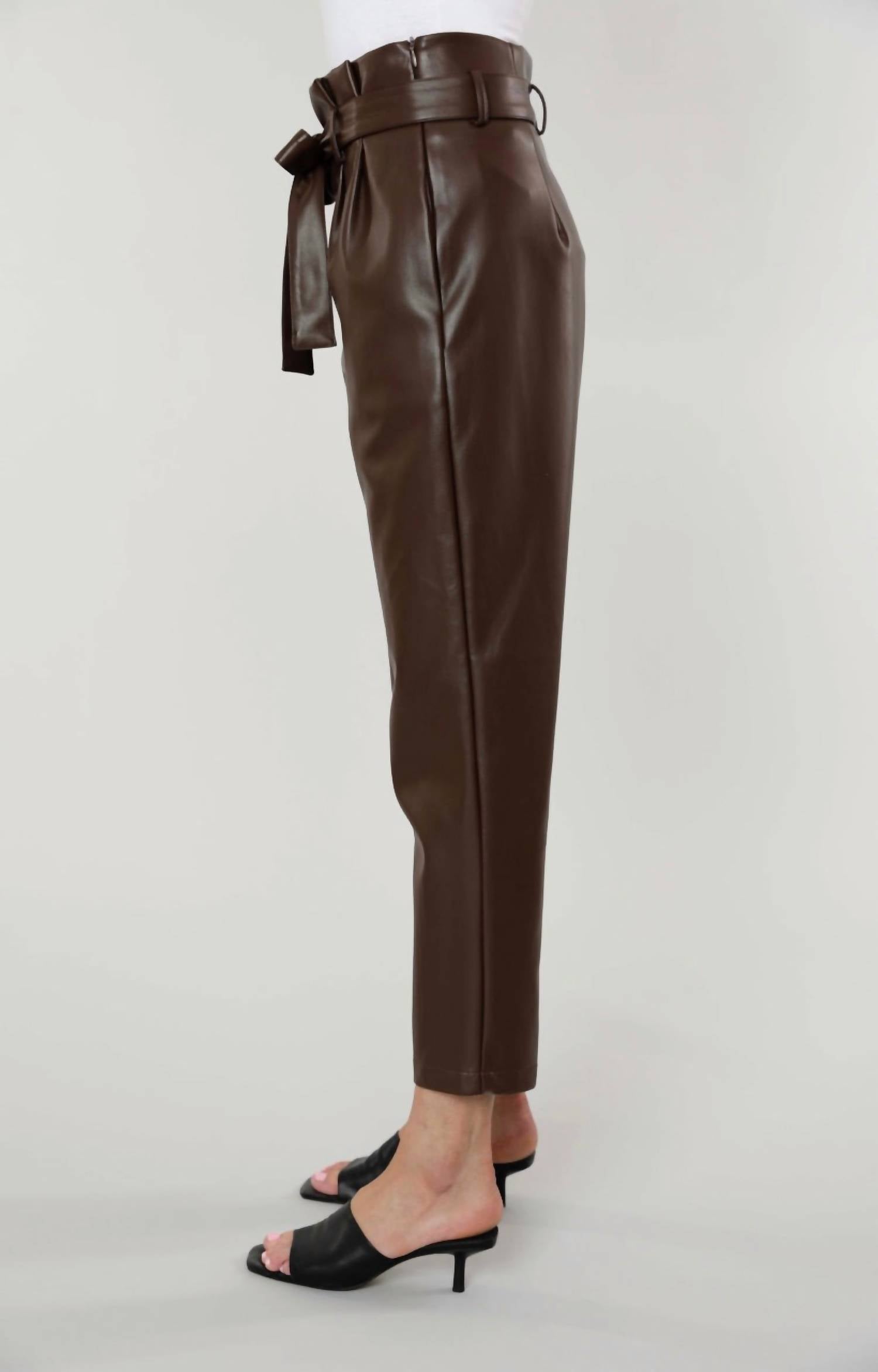 Dolce Cabo - Uptown Paper Bag Pants