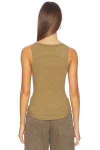 Free People Jamie Buckle Tank Top in beehive - women's tank top - alternate view
