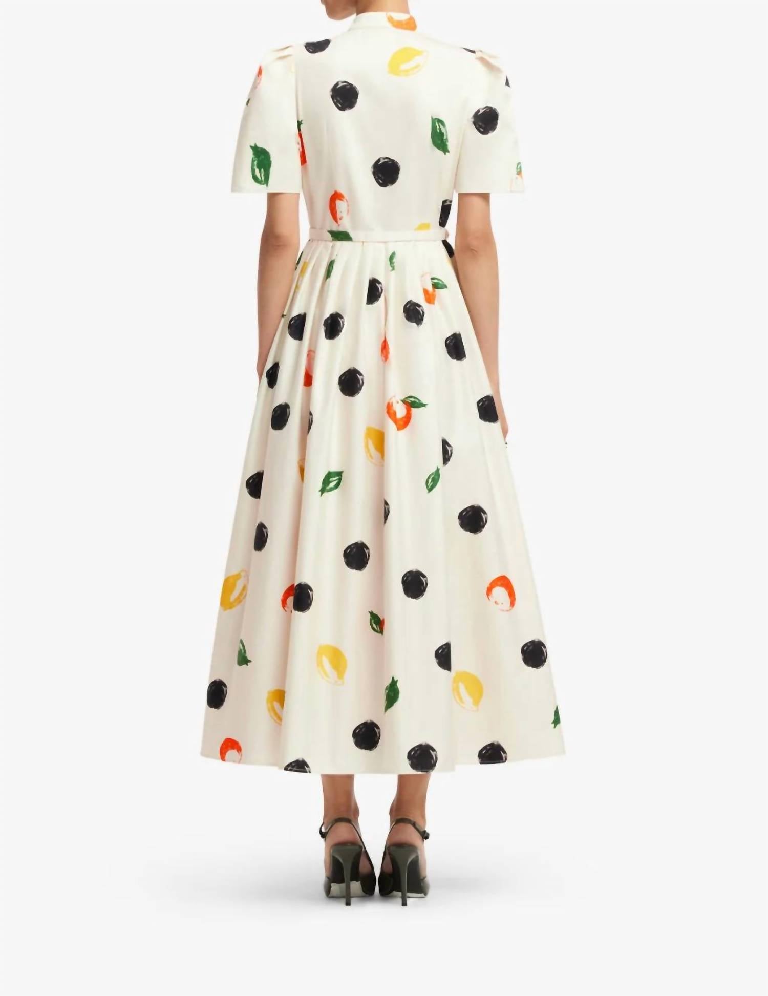 Leo Lin - Bianca Short Sleeve Midi Dress
