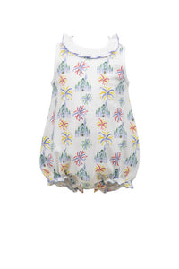 THE PROPER PEONY Magic Girl Bubble Onesies in white - kids' item - detail view