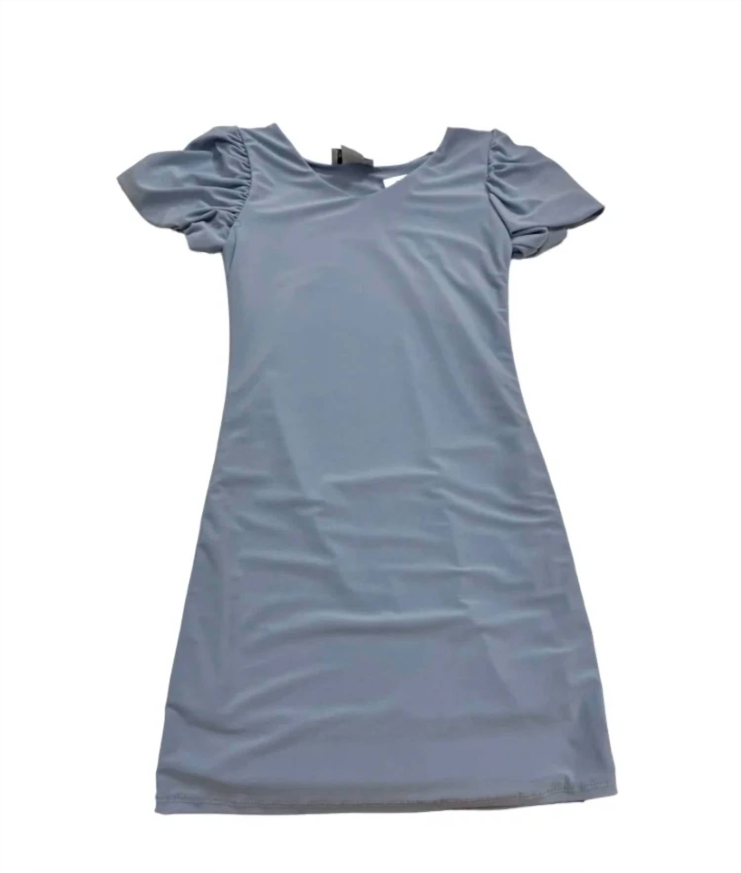 Cheryl Creations - Girls Puff Sleeve Dress