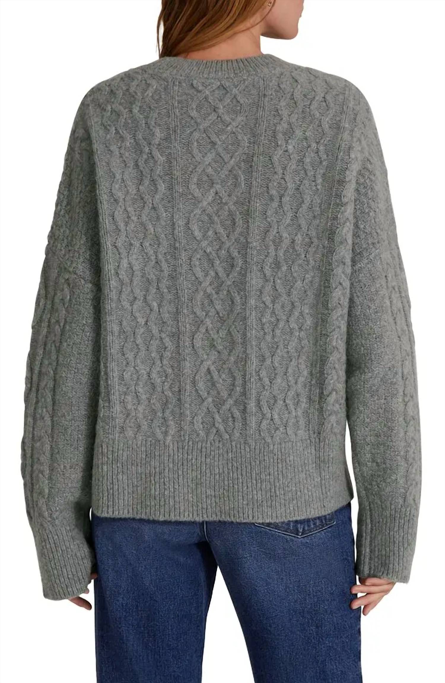 Favorite Daughter - The Oversized Cable Knit Sweater