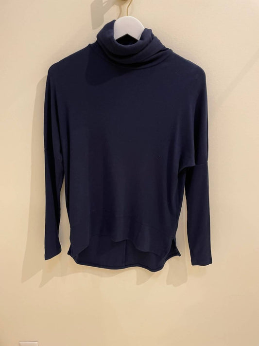 Long Sleeve Rib Turtleneck Top