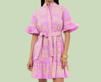 Uncle Frank - The Madison Embroidered Dress
