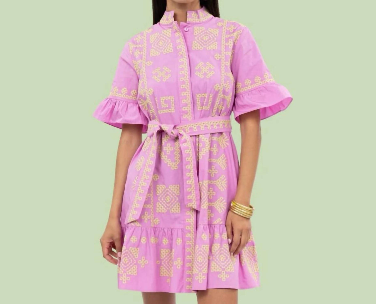 Uncle Frank - The Madison Embroidered Dress