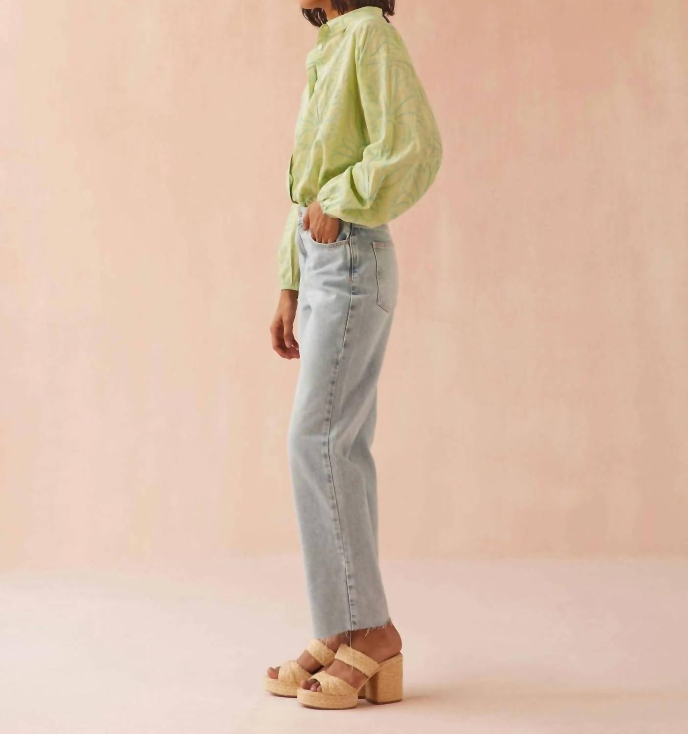 Omika - Nero Button Down Blouse