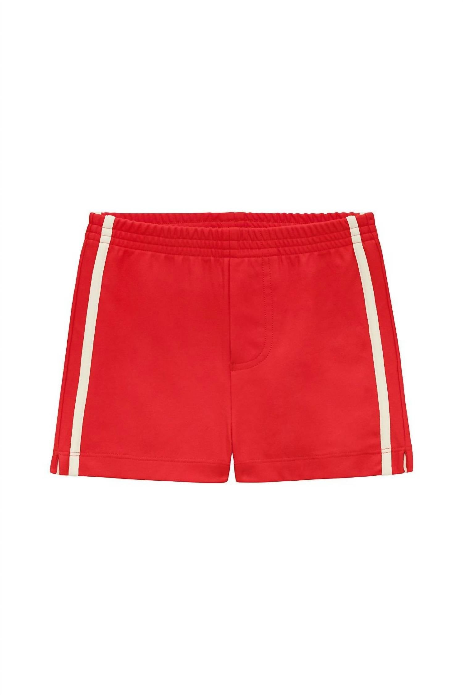 Montce - Kid's Athletic Stripe Mini Swim Trunk