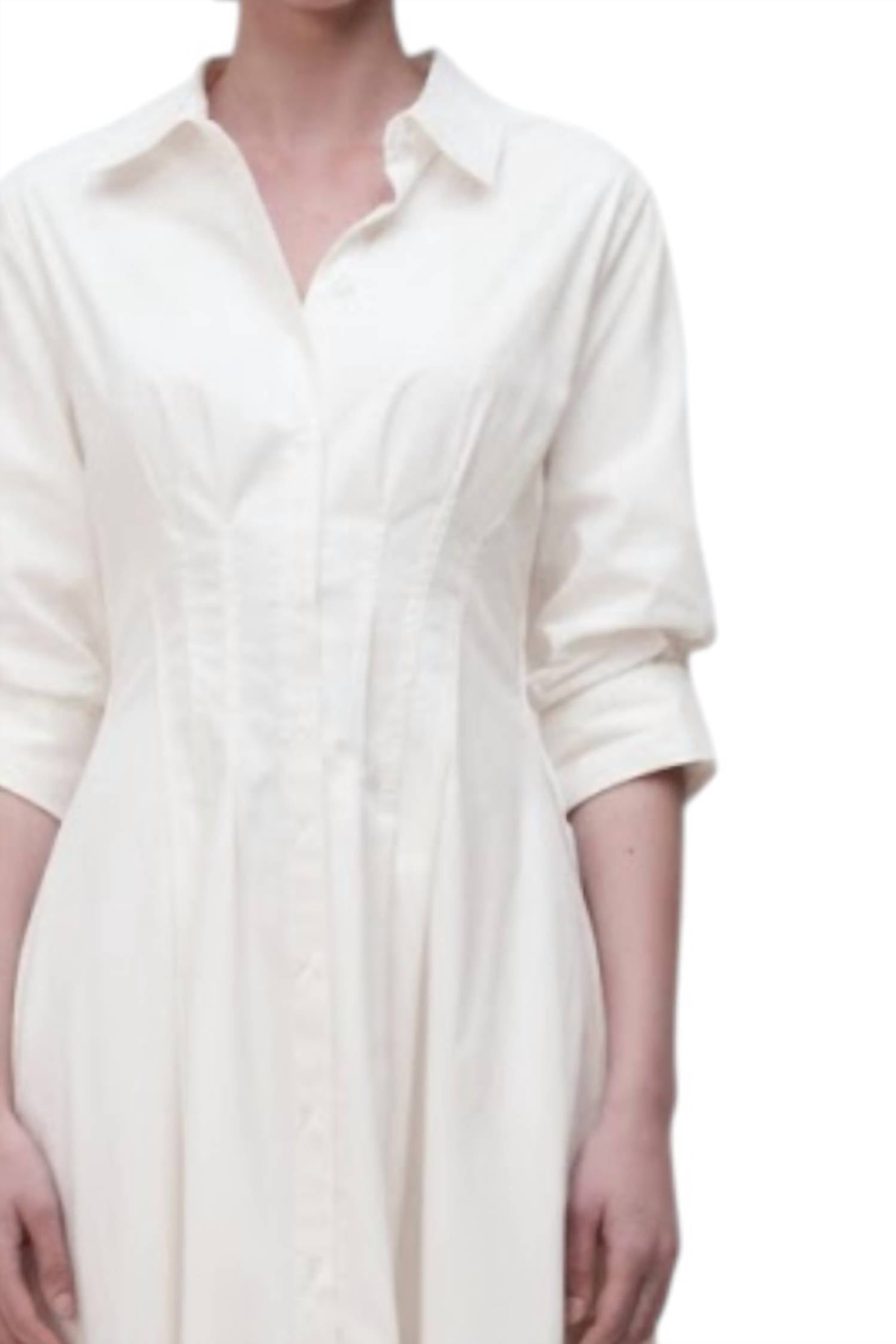 Jonathan Simkhai - Jazz Pintuck Midi Dress