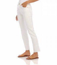 Karen Kane - Raw Hem Straight Jeans