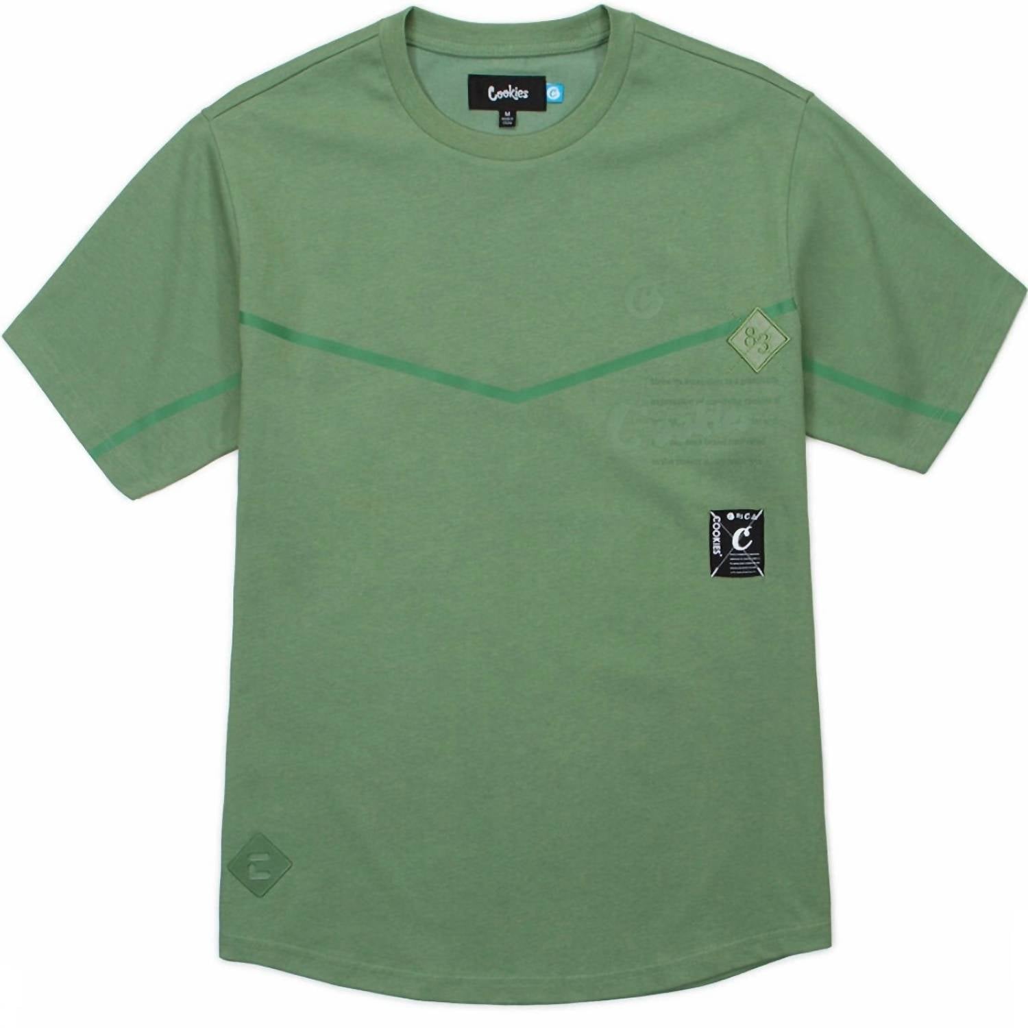 Cookies - Men's Key Largo Dri Fit Jersey Short Sleeve Knit Tee