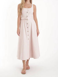 Karina Grimaldi - Zyra Denim Midi Dress