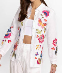 Johnny Was - Gracey Linen Oversized Shirt