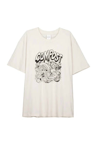 Kowtow Compost Staple Tee in whisper - men's t-shirt - view 4