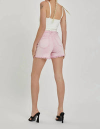 Trendsi - High Rise Denim Shorts