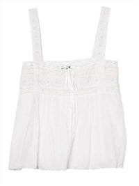 Ciao Lucia - Euri Embroidered Cotton Top
