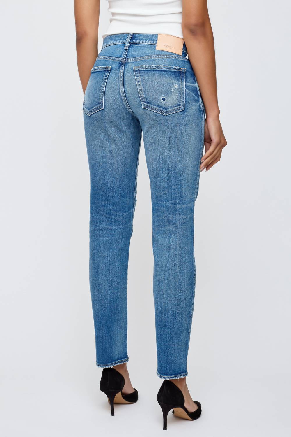 Moussy - Vintage Bridgeville Slim Straight Denim Jean