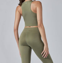 HEROINE SPORT High Performance Vital Tank in army - women's tank top - alternate view