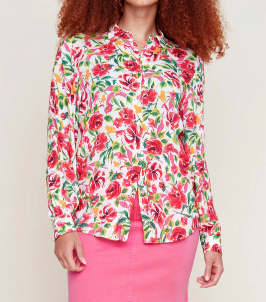 Renuar - Magnolia Button Down Blouse