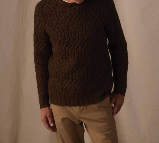The Normal Brand - Trellis Cable Pullover Sweater