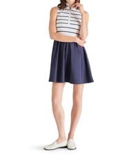 STEVE MADDEN Women's Lyon Dress in navy stripe - women's dress - alternate view