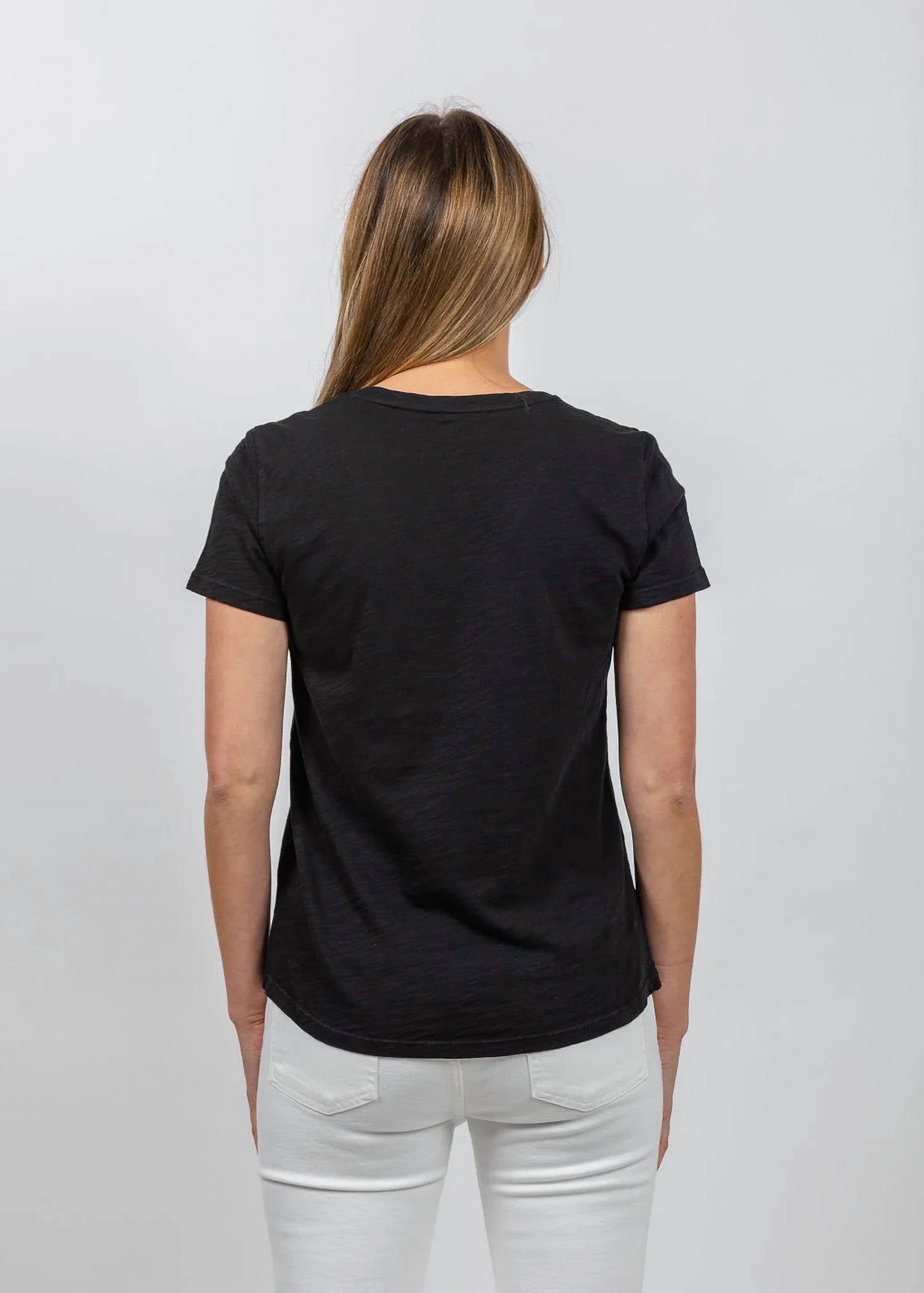 Elliott Lauren - Short Sleeve V-neck Tee