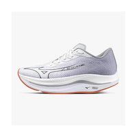 MIZUNO Men's Wave Rebellion Flash 2 Sneaker in white black - men's sneaker