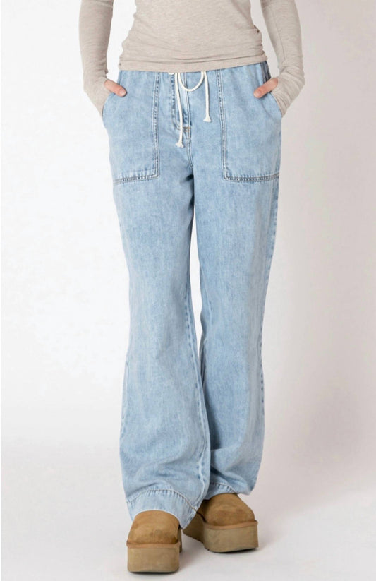 Dex - Washed Wide Leg Pant
