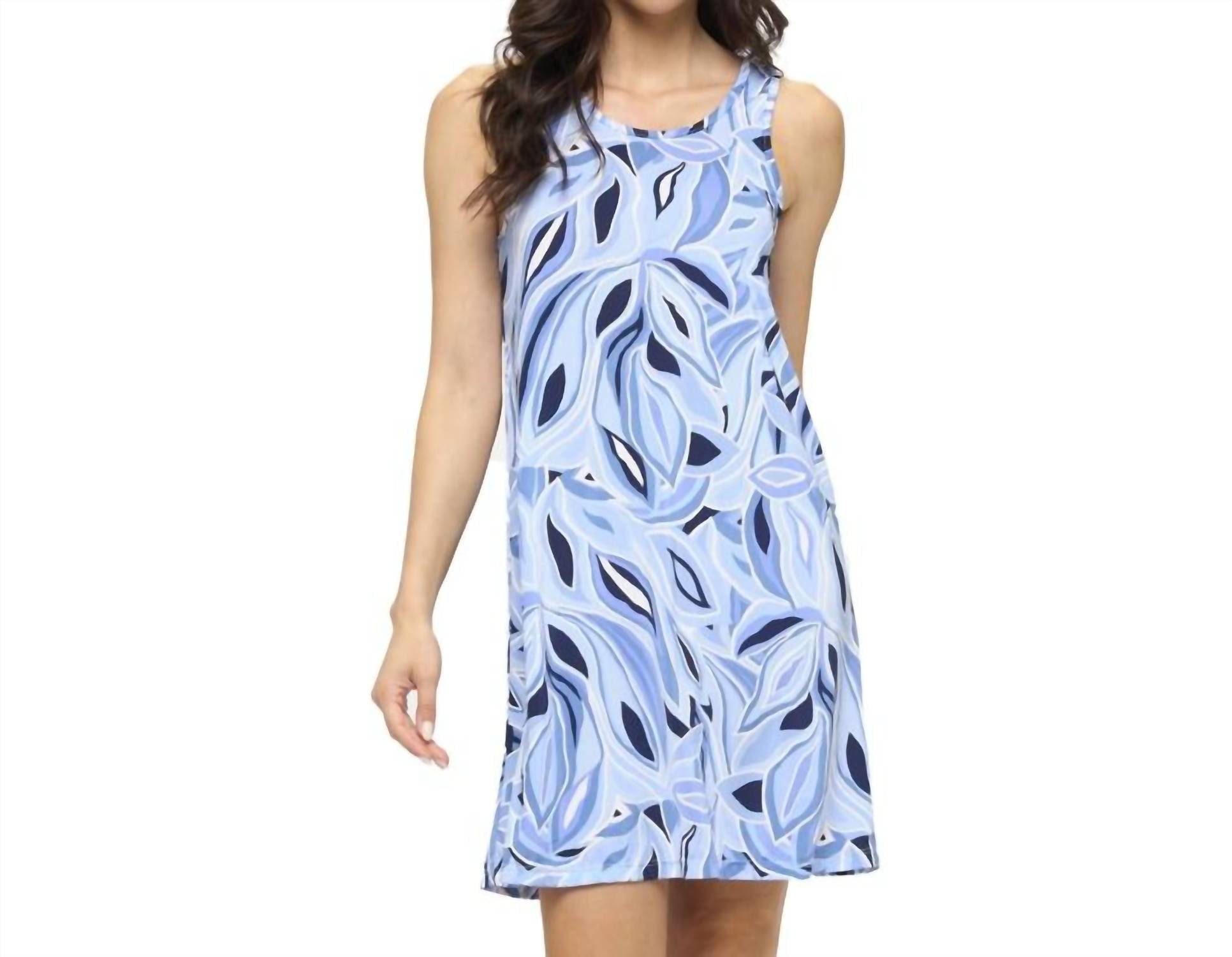 ariella PRINTED A LINE DRESS in multicolor - women's dress