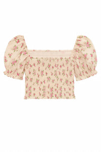 Katie J Nyc - Girl's Marlee Puff Sleeve Top