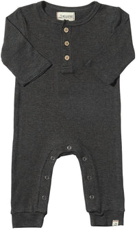 Me & Henry - Boy's Mason Ribbed Romper