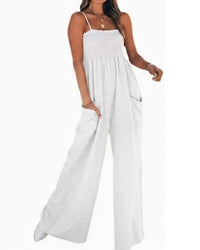 Halcyon Outfitters - Sleeveless Casual Jumpsuit