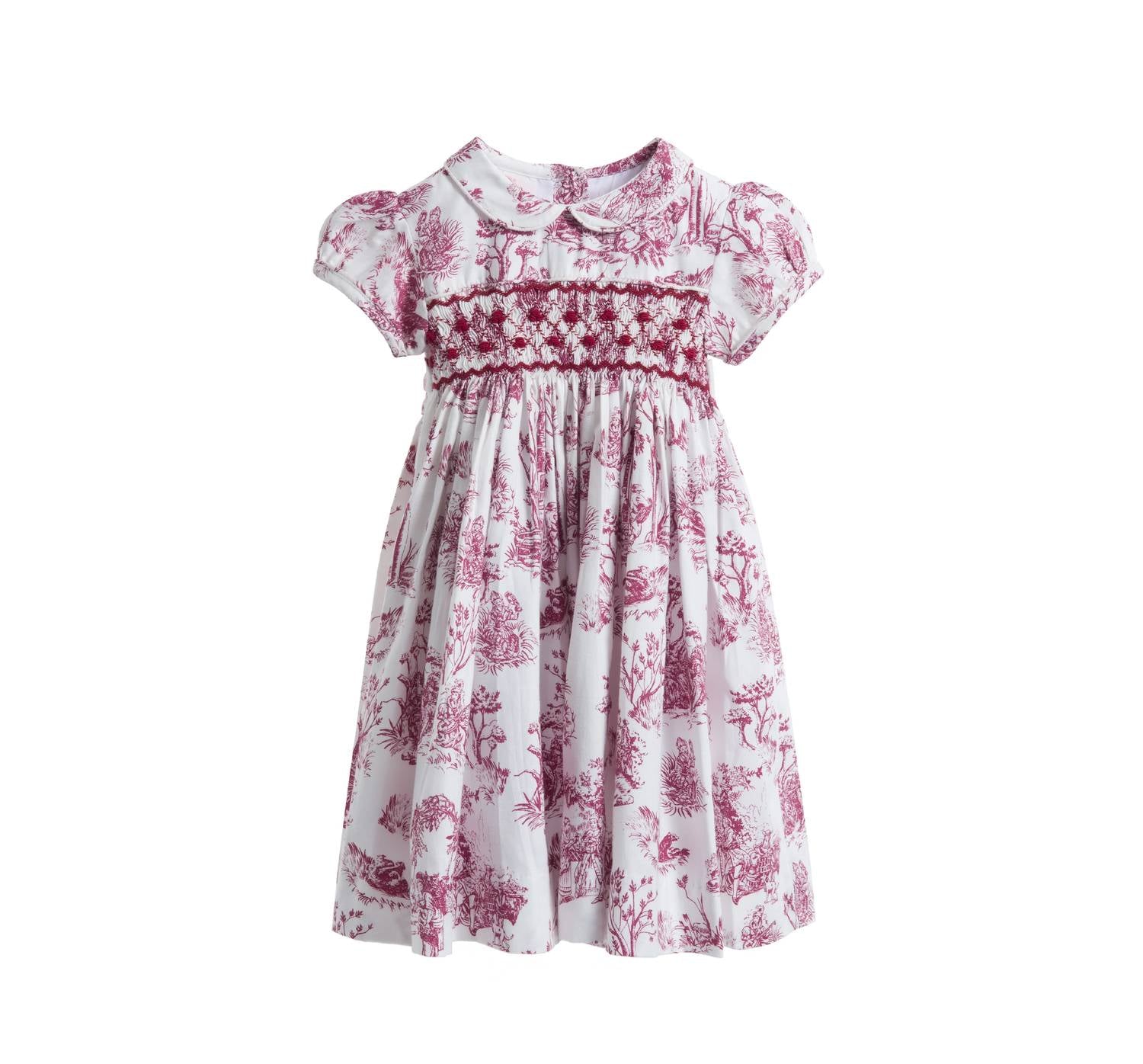 Annafie London - Girl's Philomena Smocked Dress