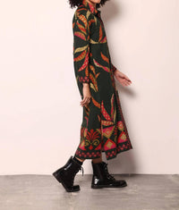 Maude Vivante - Forest Stitch Eliza Midi Dress