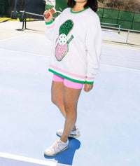 Queen Of Sparkles - Pickle Ball Sweatshirt